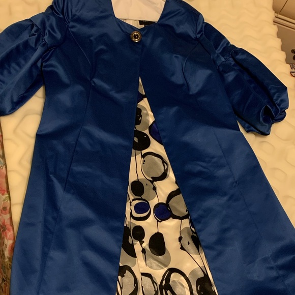 Ashro One button jacket dress - Picture 3 of 3